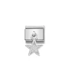 Nomination – Composable Classic CHARMS steel, 925 sterling silver and enamel Glitter Star