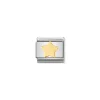 Nomination – COMPOSABLE Classic FUN in stainless steel with 18k gold (17_Star)