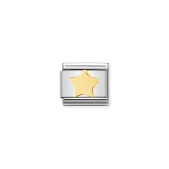 Nomination – COMPOSABLE Classic FUN in stainless steel with 18k gold (17_Star)