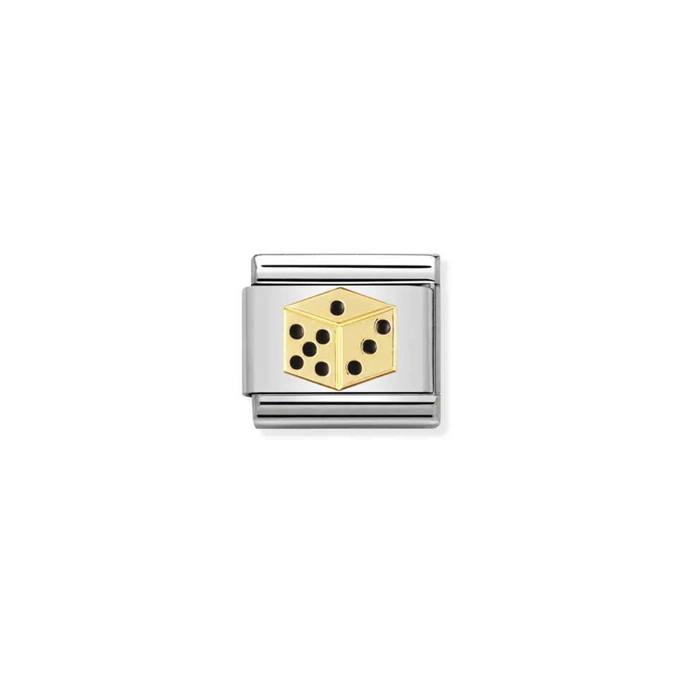Nomination – COMPOSABLE CLASSIC LINK WITH ENAMEL DICE