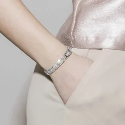 Nomination – COMPOSABLE CL SYMBOLS STAINLESS STEEL , 925 STERLING SILVER, AND CUBIC ZIRCONIA (10_TREE OF LIFE)