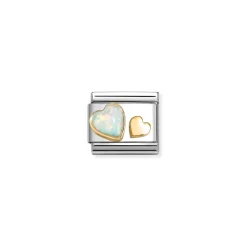 Nomination – Composable STONES in steel and 750 gold (10-10)