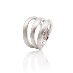 Noën – Ring i matt sølv, 3