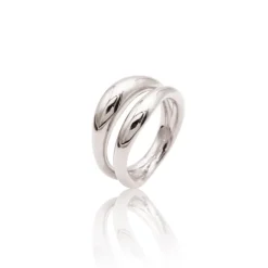 Noën – Ring i matt sølv, 2