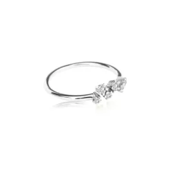 Noën – Sparkle ring i hvitt gull med diamanter, 0,20ct TW/SI