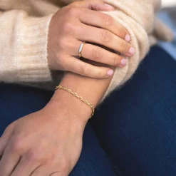 Nora Mørsk by Gulldia – Armbånd i forgylt sølv