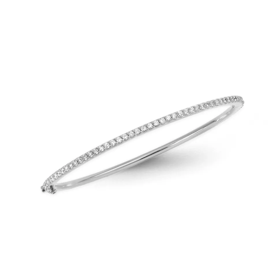 OLE LYNGGAARD COPENHAGEN – Love Band armring i hvitt gull med 1,81-1,99 ct diamanter