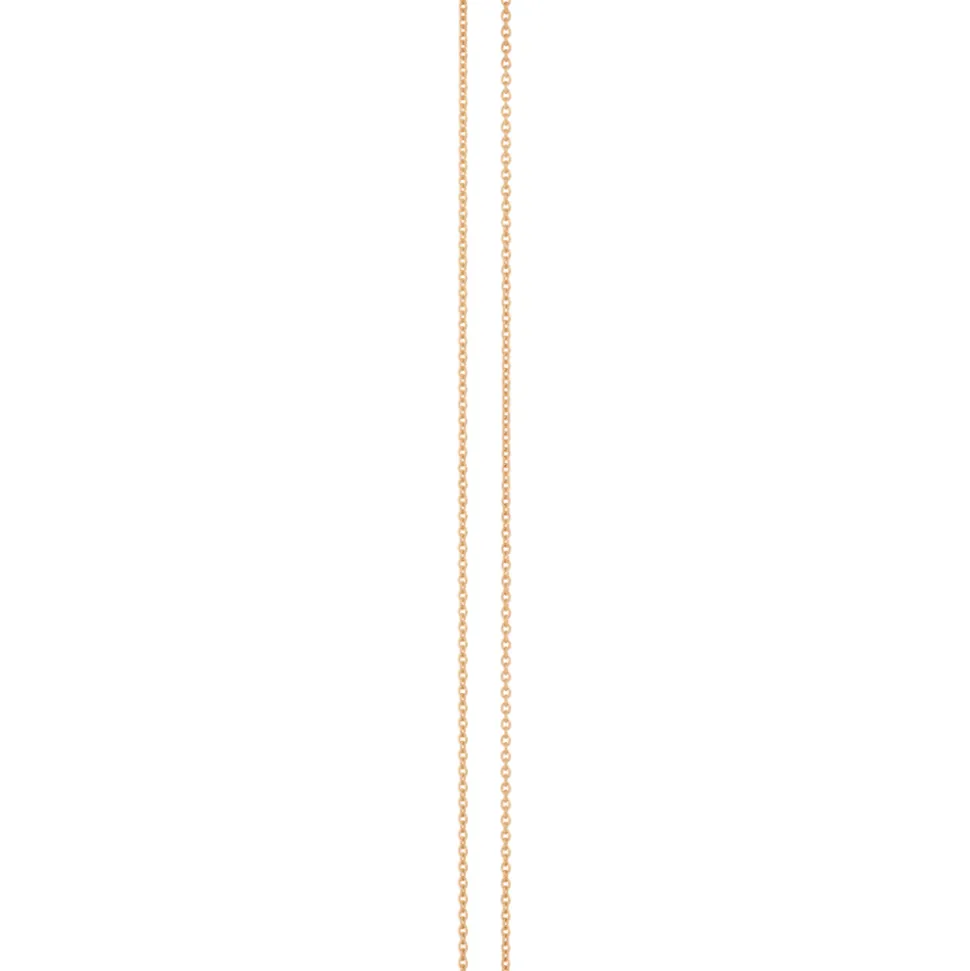 OLE LYNGGAARD COPENHAGEN – Design collier ankerlenke i gult gull, 40/42/45 cm