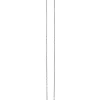 OLE LYNGGAARD COPENHAGEN – Design collier ankerlenke i oksidert sølv – 90/80/60 cm