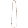 OLE LYNGGAARD COPENHAGEN – Lace design collier med miks av stener, uten lås – 90 cm