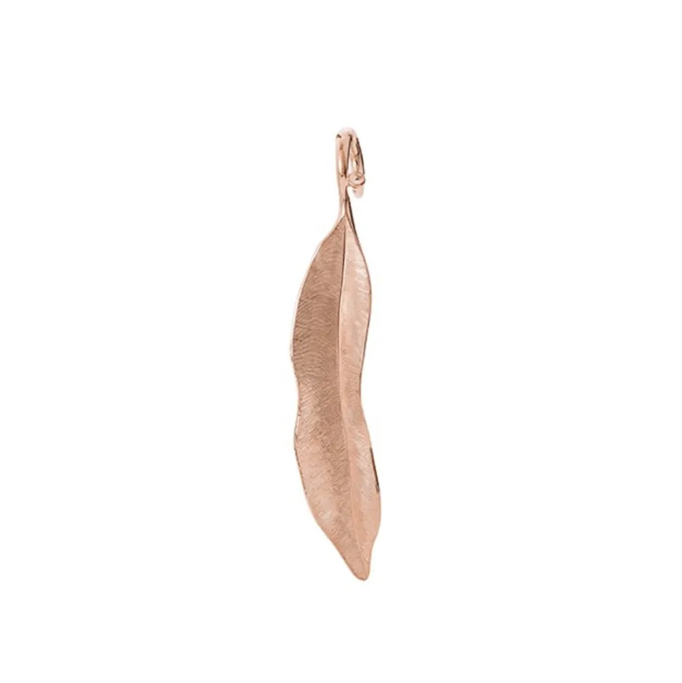 OLE LYNGGAARD COPENHAGEN – Leaves lite vedheng i roségull