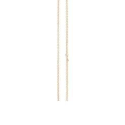 OLE LYNGGAARD COPENHAGEN – Design Collier ankerlenke i gult gull – 42/45 cm