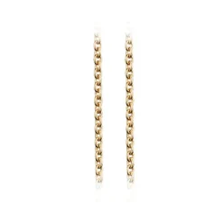 OLE LYNGGAARD COPENHAGEN – Design Collier ankerlenke i gult gull – 45/42/40 cm