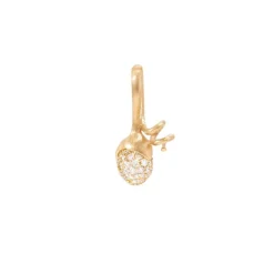 OLE LYNGGAARD COPENHAGEN – Lotus spire anheng i gull gull pavert med 0,53 ct diamanter