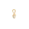 OLE LYNGGAARD COPENHAGEN – Lotus Spire mini vedheng i gult gull med 0,48 ct diamanter