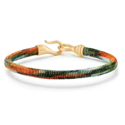 OLE LYNGGAARD COPENHAGEN – BoHo – Life armbånd med 18k gult gull lås – Tropic