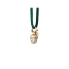 OLE LYNGGAARD COPENHAGEN – Forest Acorn lite vedheng i gull med 0,36 ct diamanter