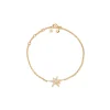 OLE LYNGGAARD COPENHAGEN – Funky Stars armbånd i 18k gult gull med 0,15ct diamanter