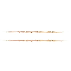 OLE LYNGGAARD COPENHAGEN – Nature Collier i gull med 0,04 ct diamanter – 42 cm