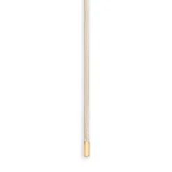 OLE LYNGGAARD COPENHAGEN – Design snor med endestykker i gult gull – Beige