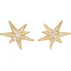 OLE LYNGGAARD COPENHAGEN – Funky Stars ørepynt i 18k gult gull med 0,24ct diamanter – Small