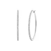 OLE LYNGGAARD COPENHAGEN – Love Band giga øreringer i hvitt gull med 1,60 ct diamanter