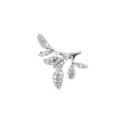 OLE LYNGGAARD COPENHAGEN – Winter Frost vedheng til ørepynt i hvitt gull med 0,30 ct diamanter
