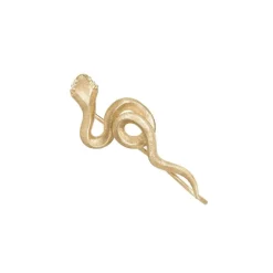 OLE LYNGGAARD COPENHAGEN – Snakes ørepynt i gult gull med 0,01 ct diamanter