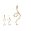 OLE LYNGGAARD COPENHAGEN – Snakes ørepynt i gult gull pavert med 1,12 ct diamanter