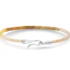 OLE LYNGGAARD COPENHAGEN – Life armbånd med sølvlås – Golden Day