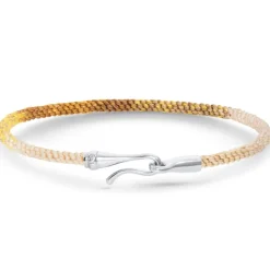 OLE LYNGGAARD COPENHAGEN – Life armbånd med sølvlås – Golden Day