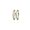 OLE LYNGGAARD COPENHAGEN – Love Band stor øreringer i gult gull med 0,82 ct diamanter