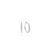 OLE LYNGGAARD COPENHAGEN – Love Band Liten øreringer i hvitt gull med 0,42 ct diamanter. Til lager ca 10/6