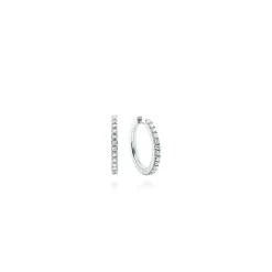 OLE LYNGGAARD COPENHAGEN – Love Band Liten øreringer i hvitt gull med 0,42 ct diamanter. Til lager ca 10/6