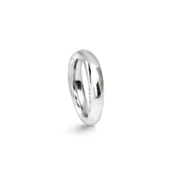 OLE LYNGGAARD COPENHAGEN – Love Rings nr. 4 – Polert hvitt gull