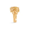 OLE LYNGGAARD COPENHAGEN – BoHo – Ring Medium – 18k gult gull med rutilkvarts og 0,04 ct diamanter