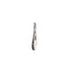 OLE LYNGGAARD COPENHAGEN – Love Band Curved ring i hvitt gull og 0,40 ct brune diamanter