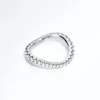 OLE LYNGGAARD COPENHAGEN – Love Band ring i hvitt gull med 0,90ct TW/VS diamanter