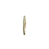 OLE LYNGGAARD COPENHAGEN – Love Band Straight Ring i gult gull og 0,4 ct brune diamanter