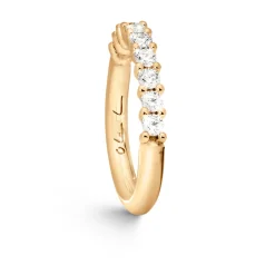 OLE LYNGGAARD COPENHAGEN – Celebration ring i 18k polert gult gull med 0,45ct diamanter