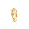 OLE LYNGGAARD COPENHAGEN – Love Ring nr. 4 i polert gult gull