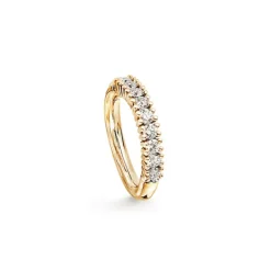 OLE LYNGGAARD COPENHAGEN – Celebration ring i gult gull med 0,72 ct diamanter