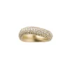 OLE LYNGGAARD COPENHAGEN – Love ring nr. 5 i matt gult gull med 1,75 ct diamanter