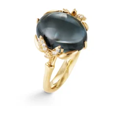 OLE LYNGGAARD COPENHAGEN – Special Piece Winter Frost ring med London Blå Topas diamanter