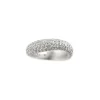 OLE LYNGGAARD COPENHAGEN – Love ring nr. 5 i matt hvitt gull med 1,75 ct diamanter