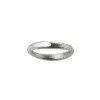 OLE LYNGGAARD COPENHAGEN – Love Ring nr. 3 i BLANK overflate hvitt gull