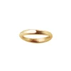 OLE LYNGGAARD COPENHAGEN – Love Ring nr. 3 i gult gull med BLANK overflate
