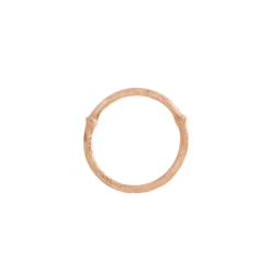 OLE LYNGGAARD COPENHAGEN – Nature ring nr. 1 i roségull