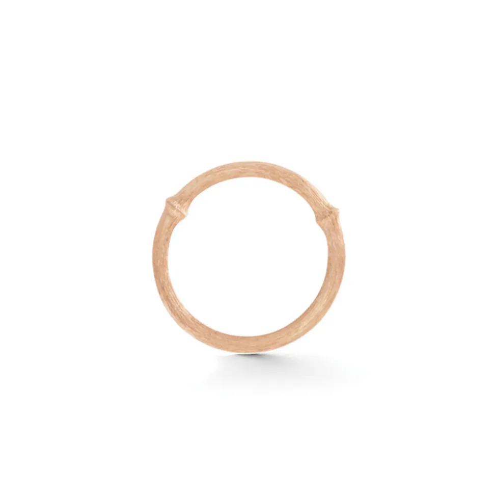 OLE LYNGGAARD COPENHAGEN – Nature ring nr. 2 i roségull