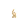 OLE LYNGGAARD COPENHAGEN – Elephant Pendant Small – 18k gult gull med 0,01 ct diamant